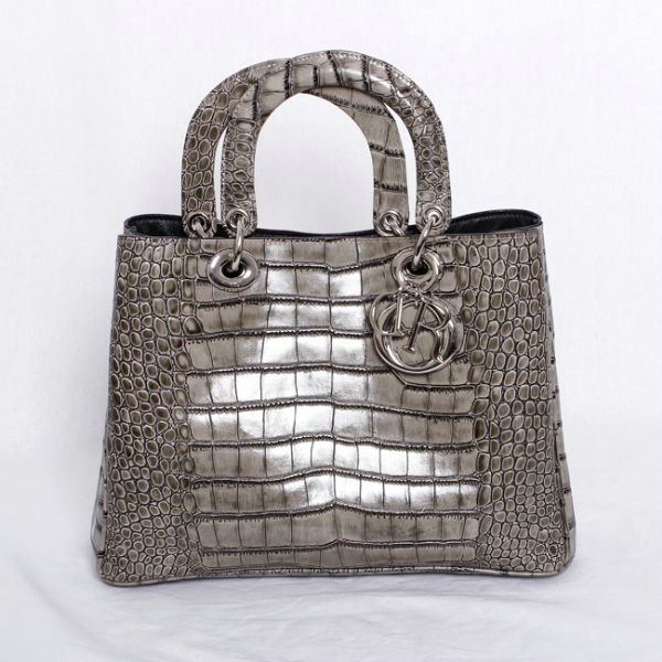 small Christian Dior diorissimo original bag 44374 grey